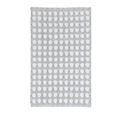 Afbeelding van Kleine Wolke Badmat Merida zilver grijs 70x120cm