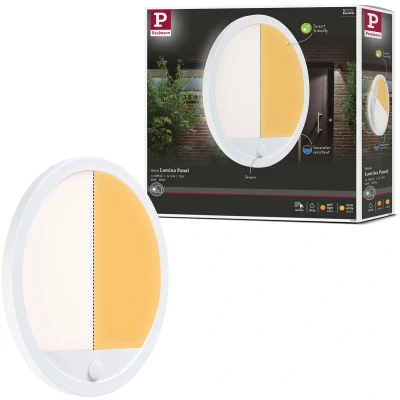 Afbeelding van Paulmann 94706 Lamina PIR 2200K rd. weiß LED plafondlamp 14 W Wit