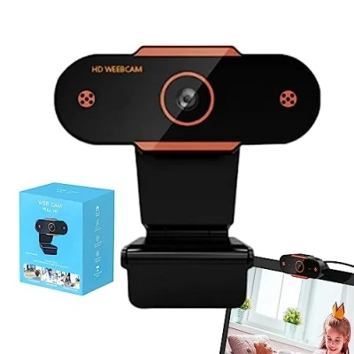 Afbeelding van Youding Webcamera Verstelbare Live Streaming Webcam zonder beeldvervorming voor online cursussen, videoconferenties en livestreams