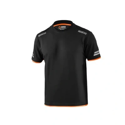 Afbeelding van Sparco Tech T Shirt Zwart Oranje / M