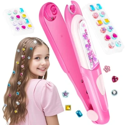 Afbeelding van JoyJoyful Cadeaus voor meisjes, 5, 6, 7, 8, 9, 10 jaar, haaraccessoires, speelgoed, 7 12 verjaardagscadeaus grappige haardecoratieset