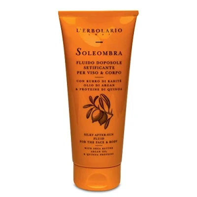 Afbeelding van L&#039;Erbolario Soleomra Zijdezachte vloeistof voor gezicht en lichaam, per stuk verpakt (1 x 200 ml)