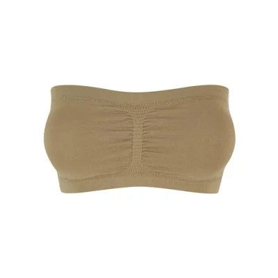 Afbeelding van Urban Classics PADS Strapless BH, Dames, Maat: XS, Khaki