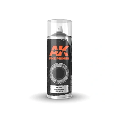 Afbeelding van Fine Primer Black Spray 400ml AK1009