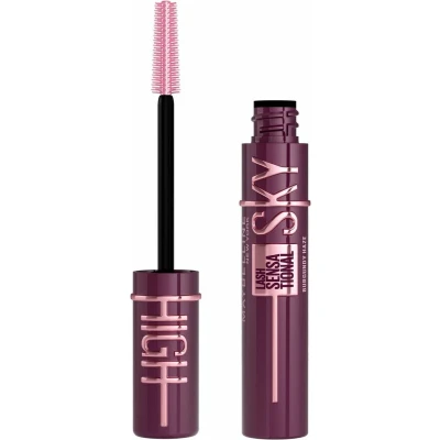 Afbeelding van 3x Maybelline Lash Sensational Sky High Mascara Burgundy Haze 7.2ml