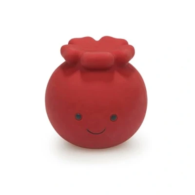 Afbeelding van Petface Foodie gezichten Carrie Cranberry Latex hond speelgoed met ingebouwde pieper