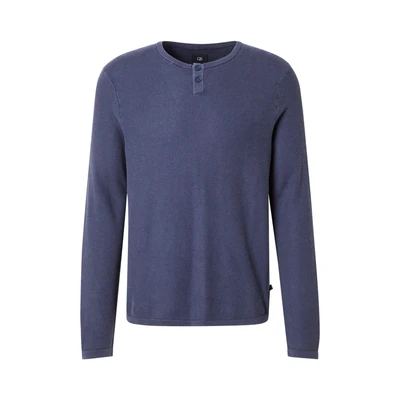 Afbeelding van Q/S by s.Oliver trui fijn gebreid donkerblauw
