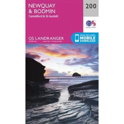 Afbeelding van Newquay, Bodmin, Camelford &amp; St Austell 1 : 50 000