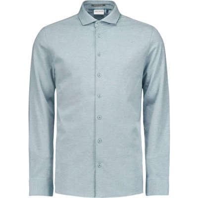Afbeelding van No Excess Overhemd Gemêleerd Blauw S