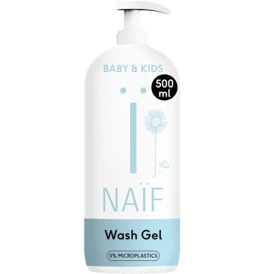Afbeelding van Naïf Care Cleansing Wasgel 500 ml Met Drukpomp