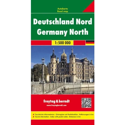 Afbeelding van F&amp;B Duitsland Noord: Wegenkaart 1:500 000: 0206