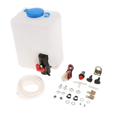Afbeelding van CENPEK 12V Universele Voorruit Waspomp Fles Tank Kit Wasfles
