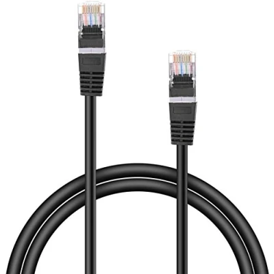 Afbeelding van Speedlink netwerkkabel Ethernet LAN STP Basic CAT5e naar CAT5e, RJ45 aansluiting, 10m zwart
