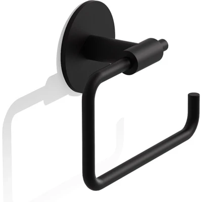 Afbeelding van WC rolhouder Decor Walther Basic TPH3 Black Matt