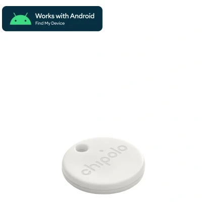 Afbeelding van Chipolo ONE Point Bluetooth Tracker Keyfinder Sleutelvinder 1 pack Wit