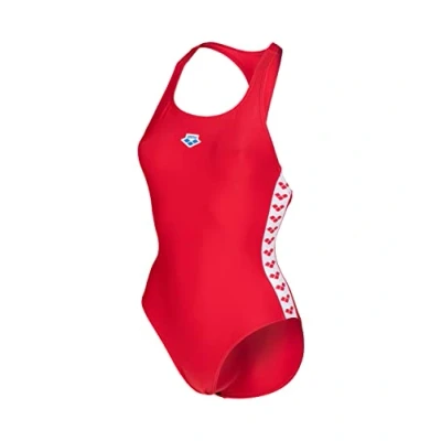 Afbeelding van Arena Icons Racer BACK Solid Badpak, Dames, Maat: 42, Red