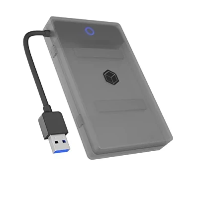 Afbeelding van ICY BOX IB AC603b U3 HDD /SSD behuizing Antraciet, Zwart 2.5