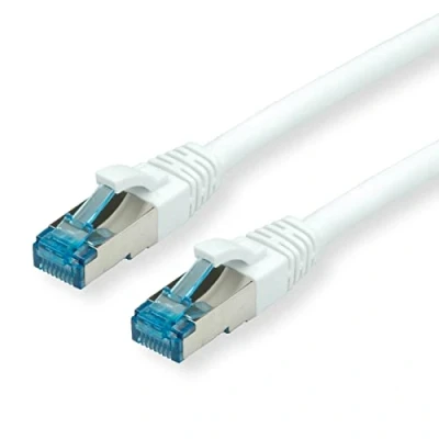 Afbeelding van VALUE patchkabel cat.6A (klasse EA) S/FTP (PiMF), LSOH, wit, 0,5 m