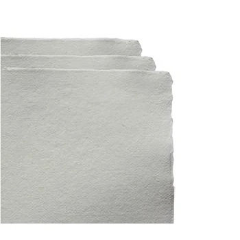 Afbeelding van Khadi handgeschept papier 21 x 30 cm 320 grams 20 vel