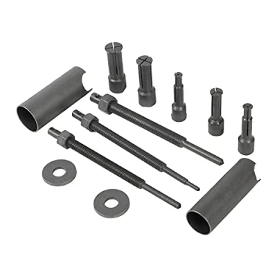 Afbeelding van PLAYOCCAR Motorfiets innerlijke lager extractor kit, interne lagers trekker verwijdering tool set met 5 maten open clips (9 23 mm)