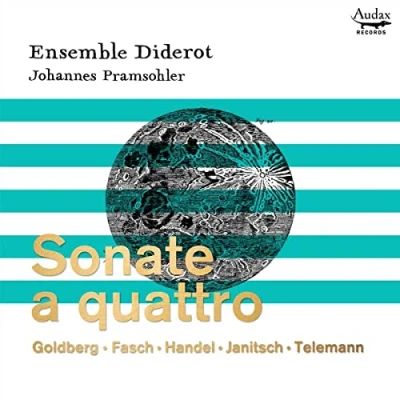 Afbeelding van Ensemble Diderot, Johannes Pramsohle Sonate A Quattro (CD)