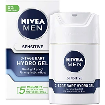 Afbeelding van Nivea Men Sensitive Hydro Gel 1 x 50 ml Moisturising Cream for with Skin