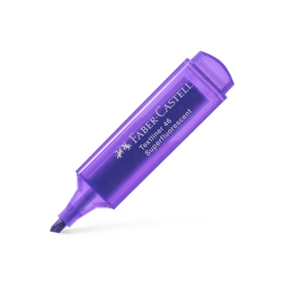 Afbeelding van 10x Tekstmarker Faber Castell 1546 violet