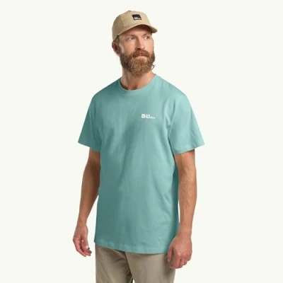 Afbeelding van Jack Wolfskin Essential T M Tshirt basic, Heren, Maat: XL, Soft jade