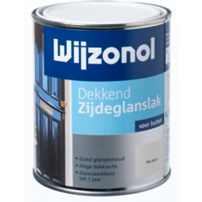 Afbeelding van Wijzonol Dekkend Zijdeglans Schakelverf 750 ml 9277 Grachtengroen