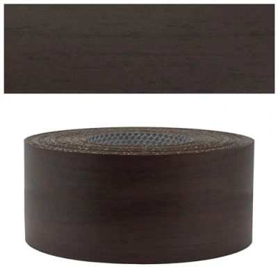 Afbeelding van Mprofi MT® (10m Rol) Melamine Kanten Kantstroken Kantenband Kantstrook Met Smeltlijm Strijkrand voor Plank,Meubelbouwplaat,Meubelplank Rand om op te Strijken Zwart Eik 45mm