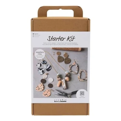 Afbeelding van Creativ Company Starter Hobbyset Sieraden Maken Klei
