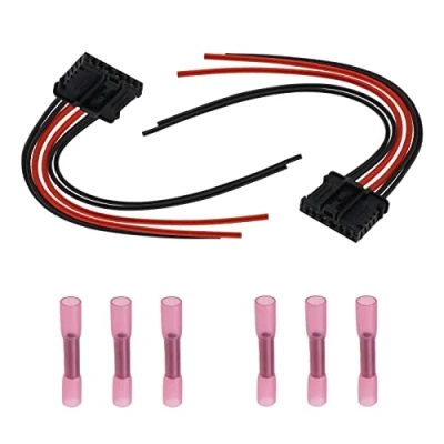 Afbeelding van OTOTEC 2X Achterlicht Kabel Set 6 Pin 20cm Kabelboom 1606248780