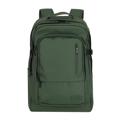 Afbeelding van Travelite Basics Laptopfach Rugzak, Maat: One Size, Oliv