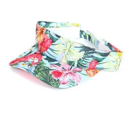 Afbeelding van Hawaii Zonneklep Flamingo Print Strandfeest Volwassenen
