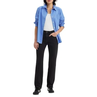 Afbeelding van Levi&#039;s Dames Middy Straight Jeans, She&#039;s in The Zone, 29W x 29L
