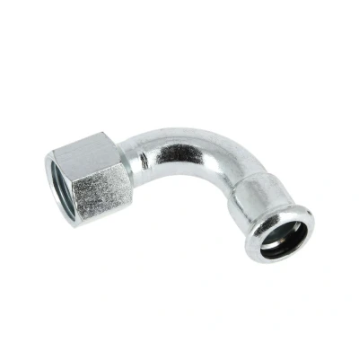 Afbeelding van Bonfix Perskoppeling Staal Bocht 90 Rp1 1/4&quot;x35mm