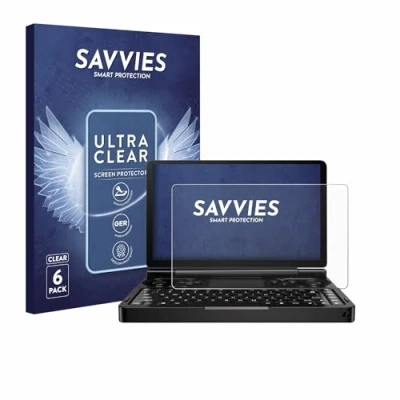 Afbeelding van Savvies (6 Stuks) Schermbeschermer voor GPD Win Mini (2024) Screen Protector Ultra Transparant
