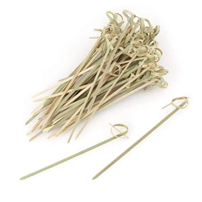 Afbeelding van FACKELMANN Grillspies met knopen 10 cm 50 stuks van bamboe, beige, x 0,1 cm, eenheden