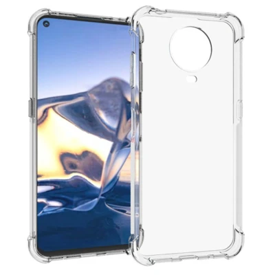 Afbeelding van Nokia G20 Hoesje Siliconen en TPU (zacht) iMoshion Softcase/Backcover Transparant Telefoonhoesje