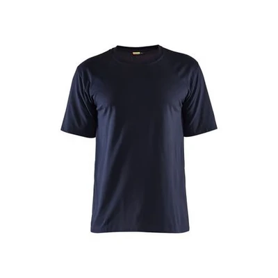 Afbeelding van Blaklader Vlamvertragend T shirt 3482 1737 Marineblauw XS