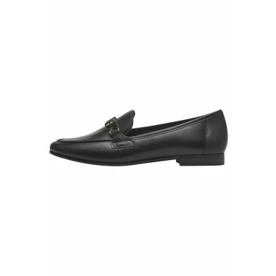 Afbeelding van Marco Tozzi by Guido Maria Kretschmer Instappers, Dames, Maat: 38, Black nappa Leer