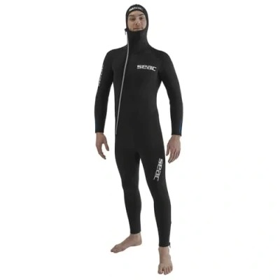 Afbeelding van Seac Club Man, 7 mm neopreenpak met geïntegreerde capuchon en Powertex bescherming in de schouders, knieën onderrug