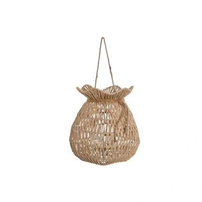 Afbeelding van Kaarshouder Home ESPRIT Natuurlijk Metaal Touw 21 x 30 cm