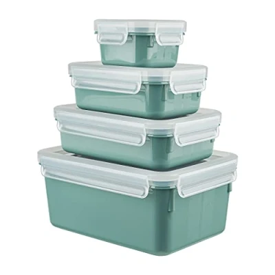 Afbeelding van Emsa Vershoudtrommel Clip &amp; Close Color Edition (set, 4 delig)