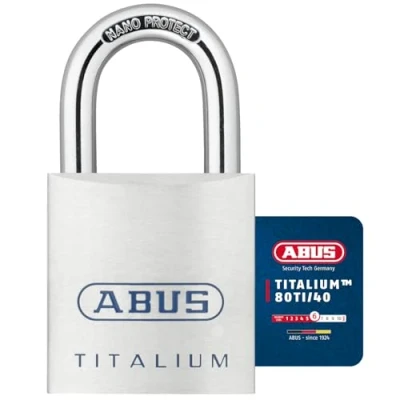 Afbeelding van ABUS 80ti/40 Titalium Padlock 40mm gekaard