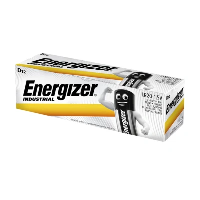 Afbeelding van Batterij Industrial D alkaline doos à 12 stuks