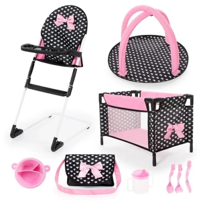 Afbeelding van bayer Design Reisset 9 in 1 met bed en kinderstoel