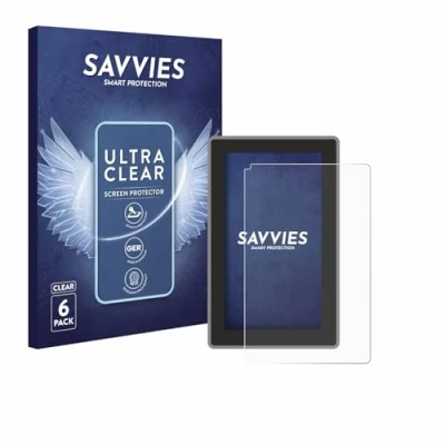 Afbeelding van Savvies Screenprotector voor Lamto 7&quot; RC18 Folie Beschermfolie transparant (6 Stuks)