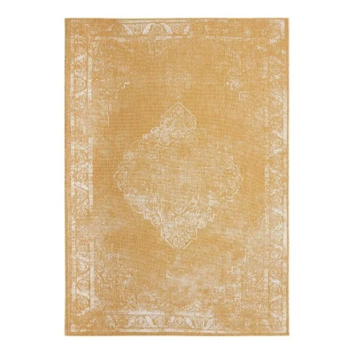 Afbeelding van Buitenkleed sage Geel/Okergeel dubbelzijdig EVA Interior 200 x 290 cm