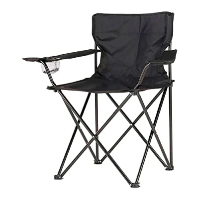 Afbeelding van Vouwbare Stoel Zwart 80 x 83,5 51 cm